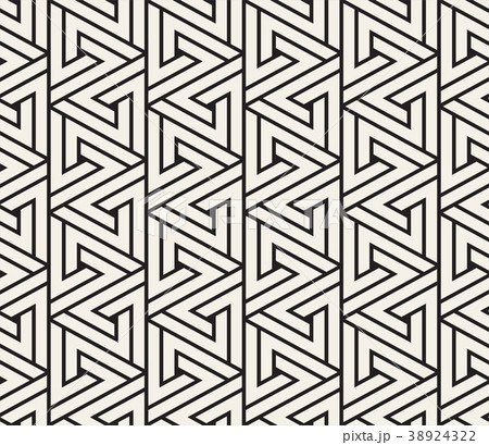 Vector seamless pattern. Modern stylish abstract Vector seamless pattern. Modern stylish abstract 38924322