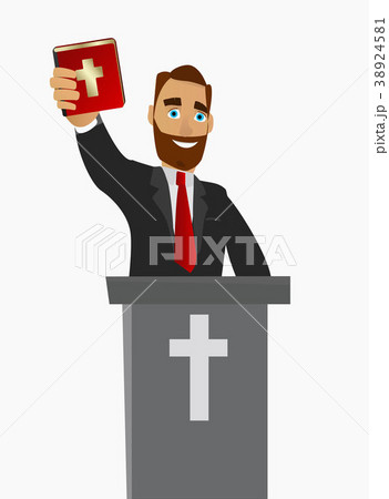 A Christian priest gave a sermon in a church in A Christian priest gave a sermon in a church in 38924581