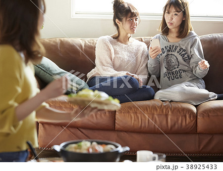 鍋パーティー　女子会 38925433