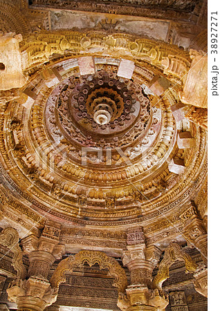 Carved ceiling of the Sun Temple Carved ceiling of the Sun Temple 38927271