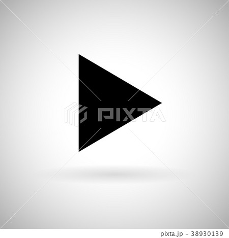 PLAY black icon 38930139