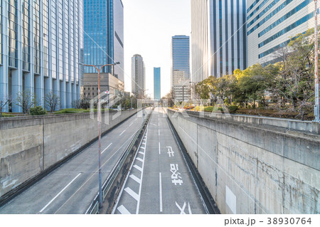 大阪　都市風景　京橋周辺　日本 38930764