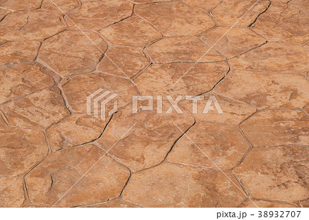 Stamp concrete texture pattern and background. Stamp concrete texture pattern and background. 38932707
