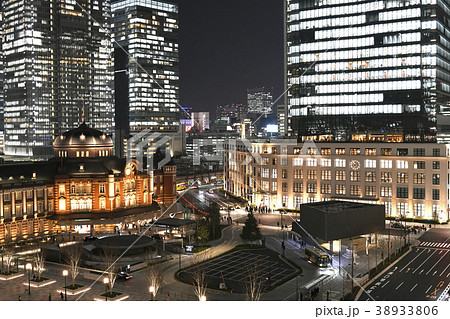 日本の東京都市景観 東京駅丸の内駅前広場リニューアル。関連P検索は東京駅前リニューアル風景写真 日本の東京都市景観 東京駅丸の内駅前広場リニューアル。関連P検索は東京駅前リニューアル風景写真 38933806