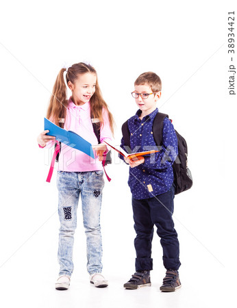 The pupils are ready for school 38934421