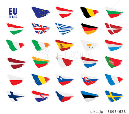flags of the european union 38934628