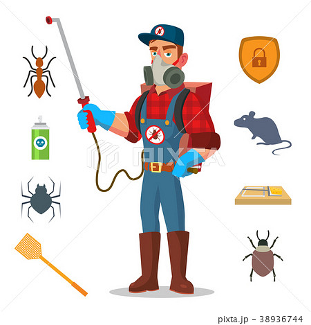 Pest Control Vector. Prevention From Infection 38936744