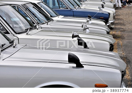 日本の名車　車列　集合 38937774