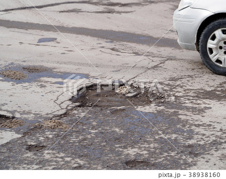 Big pit on the road Big pit on the road 38938160