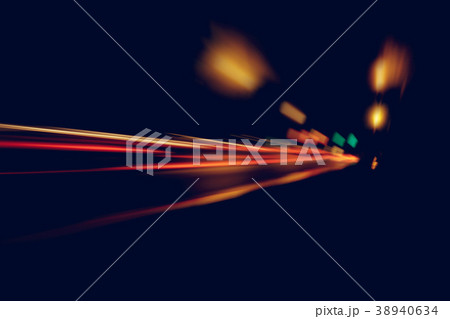 Blurry Illumination and night lights, motion blur Blurry Illumination and night lights, motion blur 38940634