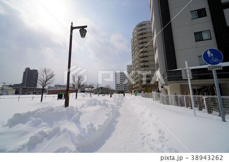 札幌 白石サイクリングロード(白石こころーど起点東札幌2条1丁目付近) 札幌 白石サイクリングロード(白石こころーど起点東札幌2条1丁目付近) 38943262