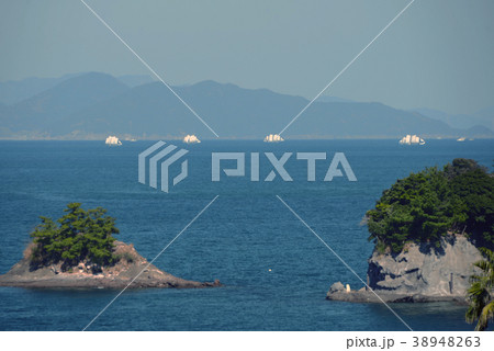 湯の児からのうたせ船 38948263