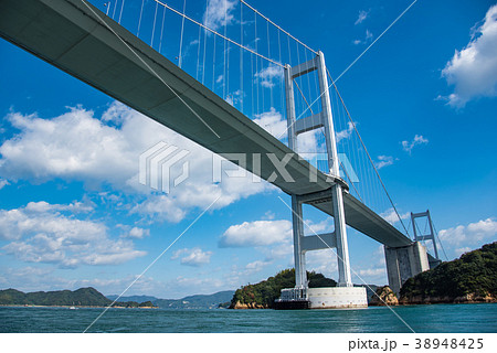 しまなみ海道 大島 来島海峡 しまなみ海道 大島 来島海峡 38948425