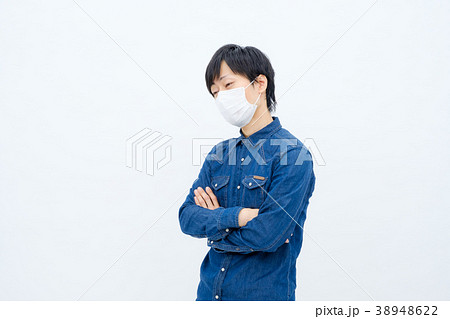 マスクをした男性 マスクをした男性 38948622