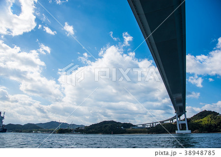 しまなみ海道　大島　来島海峡 38948785