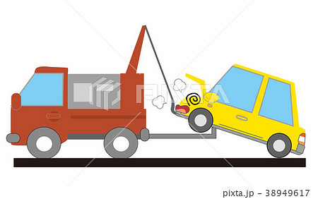 車、レッカー車移動。 38949617