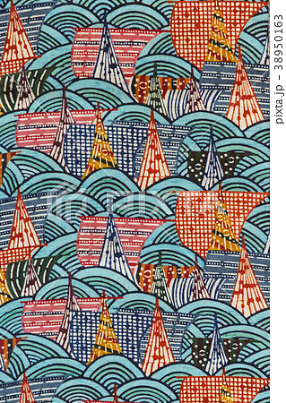 琉球紅型　染もの　 38950163