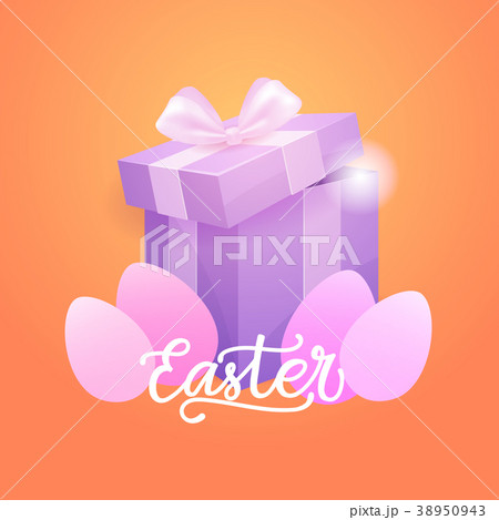 Easter Holiday Background Greeting Card Decoration 38950943