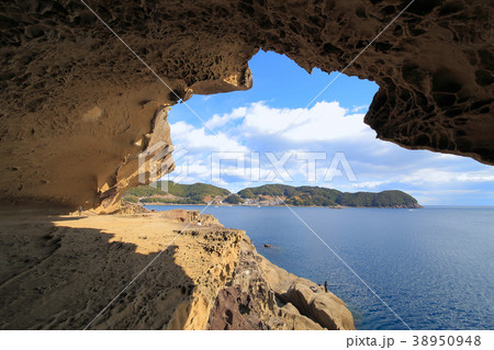 世界遺産　鬼ケ城 38950948