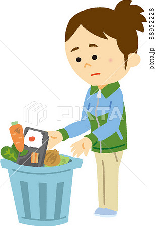 食品廃棄のイラスト素材 食品廃棄のイラスト素材