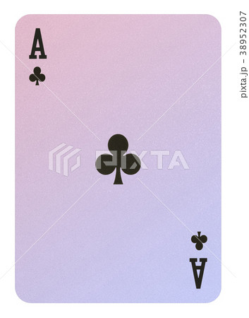 Playing cards, Ace of clubs 38952307