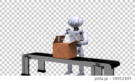 Robot boxing - Stock Illustration [38952895] - PIXTA