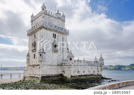 Torre de Belem - famous landmark of Lisbon 38953097