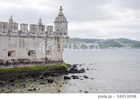 Wall of the Belem, Tower Torre de Belem, on the 38953098