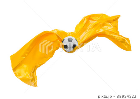 Soccer ball and Smooth elegant transparent yellow Soccer ball and Smooth elegant transparent yellow 38954522