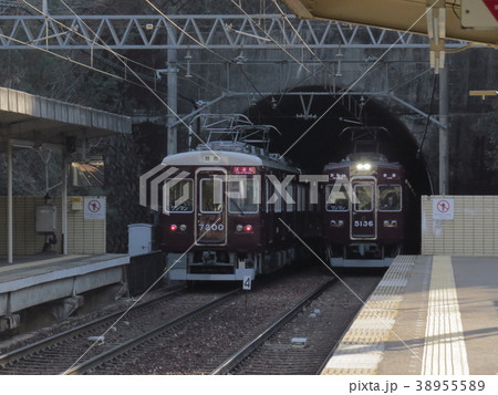 新型車両とのすれ違い 38955589
