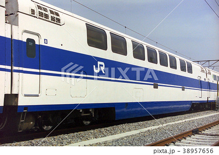 100系新幹線2階建て食堂車の写真素材 [38957656] - PIXTA