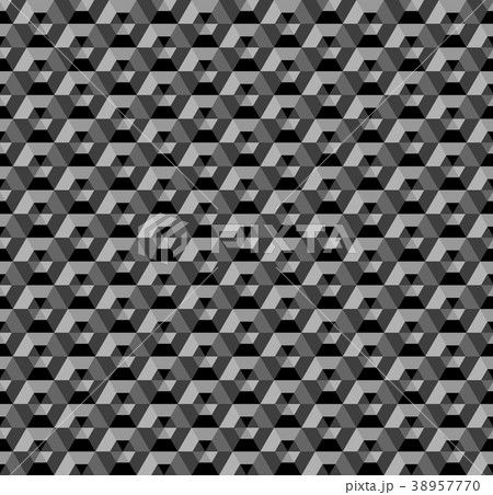 3d hexagons pattern.  38957770