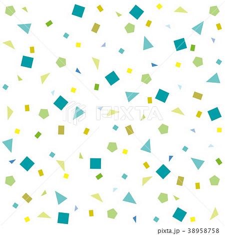 三角形 四角形 五角形のイラスト素材
