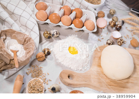Natural ingredients for baking Natural ingredients for baking 38959904