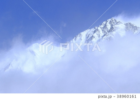 冬の西穂高岳 冬の西穂高岳 38960161