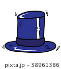 blue top hat 38961386