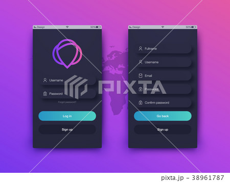 Vector Illustration of screens and web concept 38961787