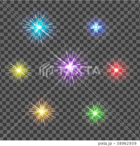 color glowing light burst explosion transparent  38962939