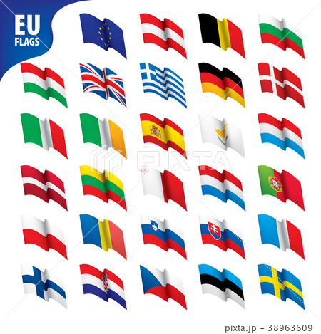 flags of the european union 38963609