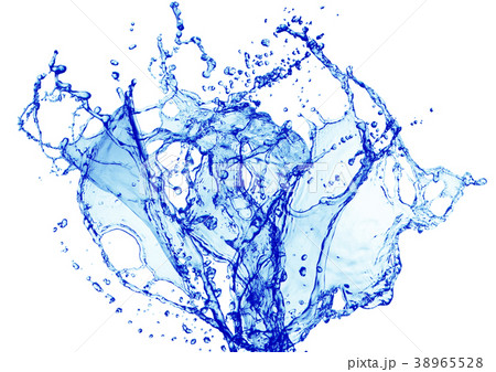 水しぶきのイラスト素材