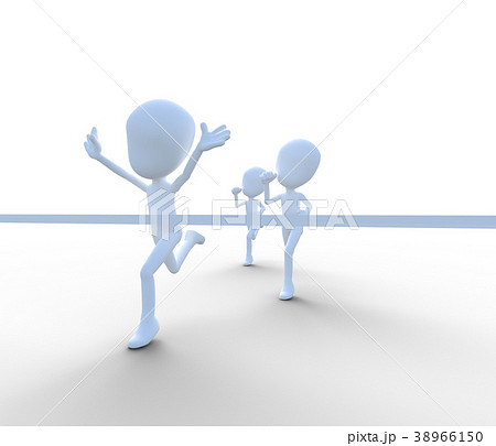 ゴール イメージ Perming3dcgイラスト素材のイラスト素材