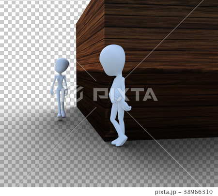 跟踪者圖像perming3DCG插圖素材 跟踪者圖像perming3DCG插圖素材 38966310
