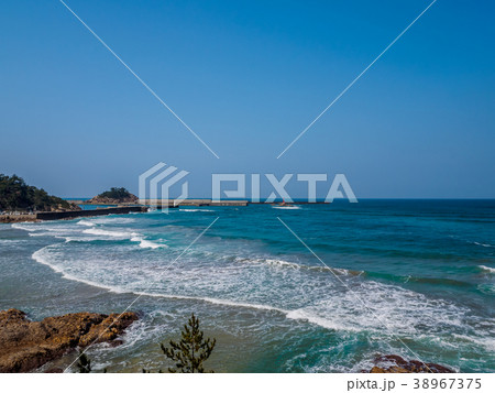 鳥取県の絶景ジオパーク 必見の美しい浦富海岸 山陰海岸国立公園 世界ジオパーク 鳥取県の絶景ジオパーク 必見の美しい浦富海岸 山陰海岸国立公園 世界ジオパーク 38967375
