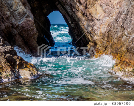 鳥取県の絶景ジオパーク 必見の美しい浦富海岸 山陰海岸国立公園 世界ジオパーク 鳥取県の絶景ジオパーク 必見の美しい浦富海岸 山陰海岸国立公園 世界ジオパーク 38967506