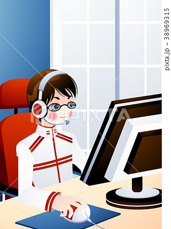 イラスト 男 男性 38969315