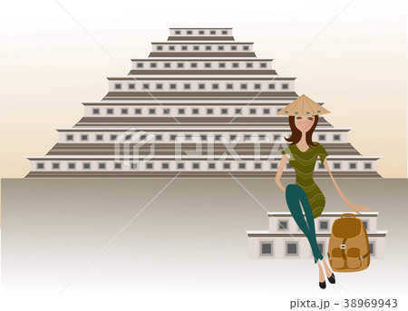 旅行 観光 女性 38969943