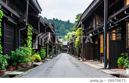 飛騨高山 古い町並 飛騨高山 古い町並 38970673