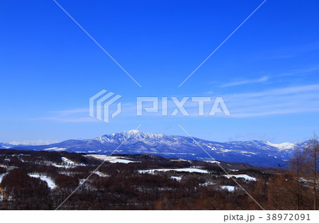 冬 冠雪した白根山 冬 冠雪した白根山 38972091