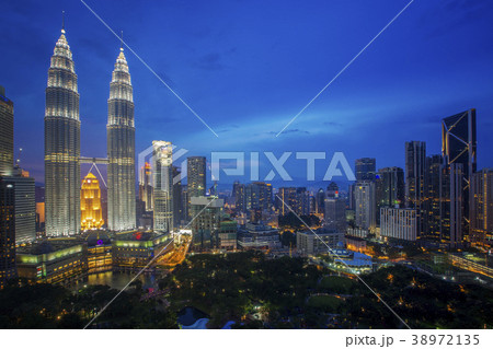 Cityscape of Kuala lumpur city Cityscape of Kuala lumpur city 38972135