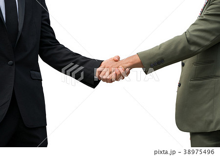 Businessman shake hand togather Businessman shake hand togather 38975496